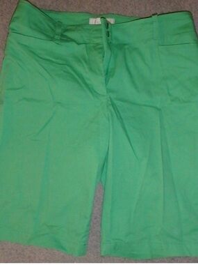 Talbot's kelly green Bermuda shorts